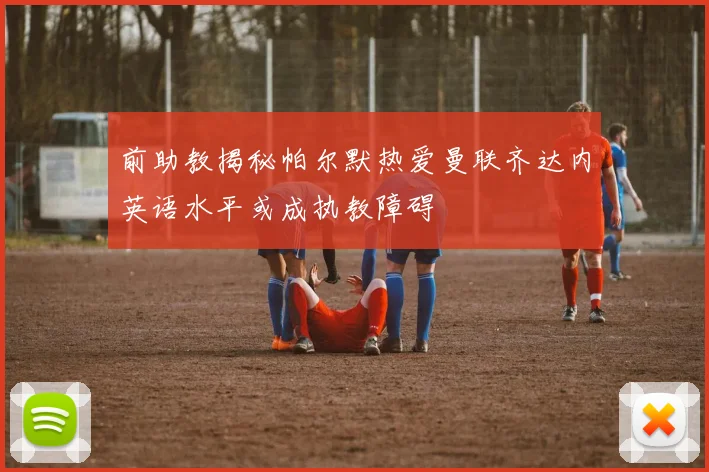 前助教揭秘帕尔默热爱曼联齐达内英语水平或成执教障碍